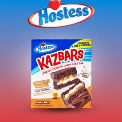   Hostess Kazbars Chocolate, kakaós sütemények, kakaós krémmel, ropogós pelyhekkel 284g