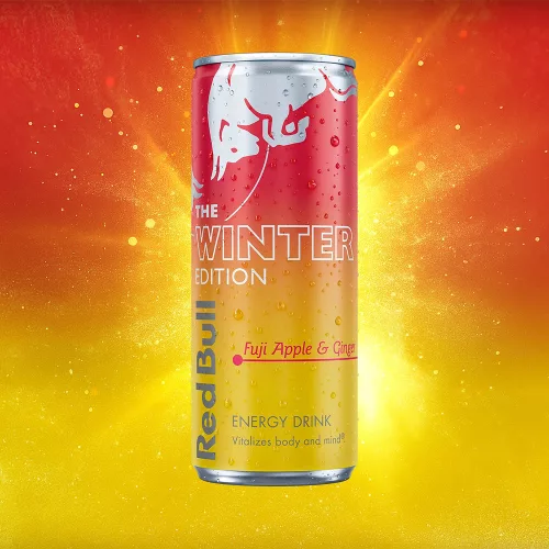 TAURINOS Red Bull Winter Edition - Fuji alma és gyömbér 250ml