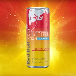   TAURINOS Limited Edition Red Bull Winter Edition ZERO - Fuji alma és gyömbér 250ml 