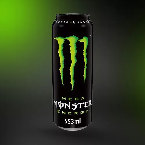 Monster Mega Energy Taurin - Visszazárható óriás energiaital 553 ml