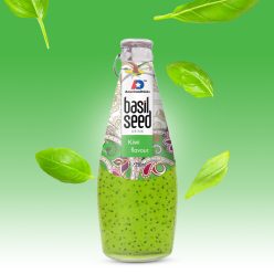 Basil Seed Kiwi ízű bazsalikom magos üdítőital 290ml