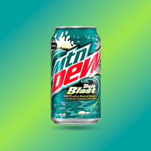 Mountain Dew Baja Blast - Trópusi lime üdítő 355 ml