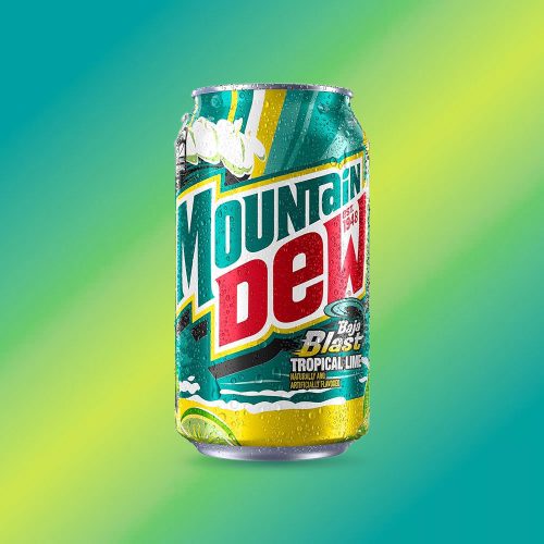 Mountain Dew Baja Blast - Trópusi lime üdítő 355 ml