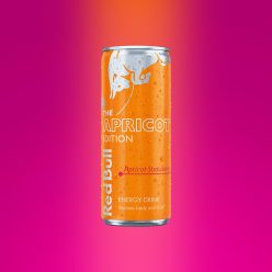   TAURINOS Red Bull Apricot Edition - sárgabarack és eper ízű energiaital 250 ml