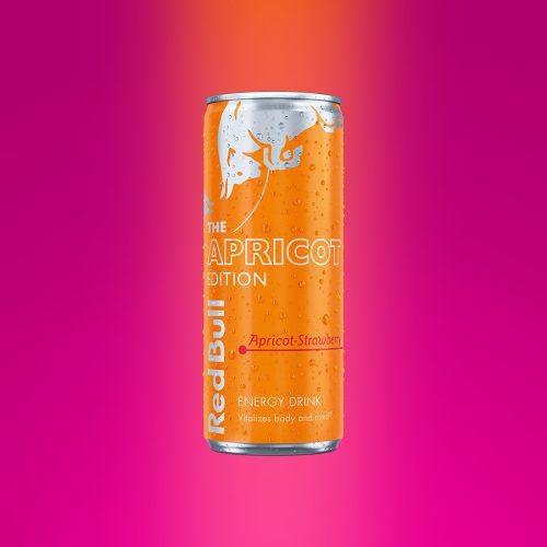 TAURINOS Red Bull Apricot Edition - sárgabarack és eper ízű energiaital 250 ml