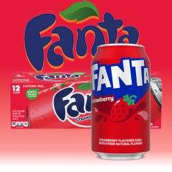   Fanta Strawberry 12 db - Eper ízű szénsavas üdítőital 355ml