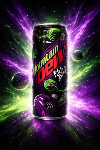 Mountain Dew Pitch Black 330ml