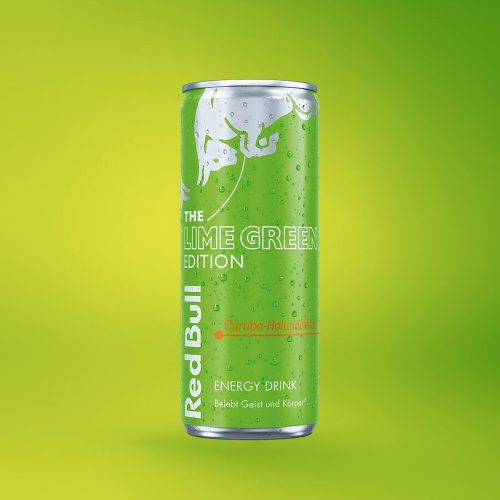 TAURINOS Red Bull Lime Green Edition - Curuba és bodzavirág íz 250 ml