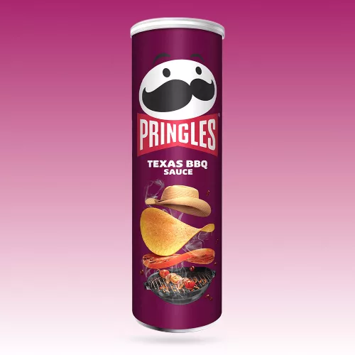 Pringles BBQ steak ízesítés - 110 g