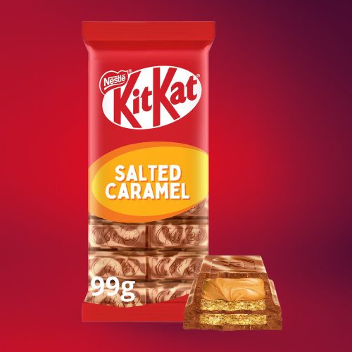 KitKat Salted Caramel - sós karamellás csokoládé - 99g