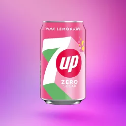 7Up Pink Lemonade ZERO - Málnás limeos limonádé 330 ml