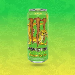 Monster Peach Lemon Ice Tea - Citromos jeges tea 473 ml