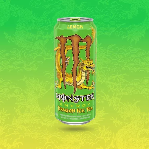 Monster Peach Lemon Ice Tea - Citromos jeges tea 473 ml