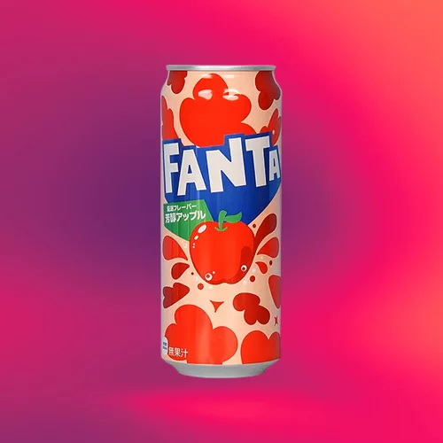 Fanta Rich Apple alma ízű szénsavas üdítőital 500ml