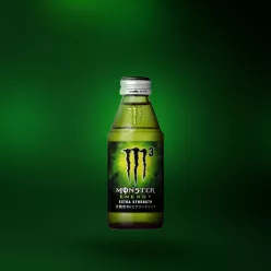   Monster M3 Shot Taurin - Extra erős japán üveges energiaital 150 ml