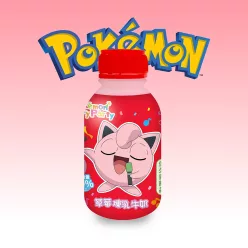 Pokemon Jigglypuff Eper ízű üdítő - 290 ml