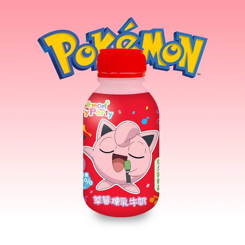 Pokemon Jigglypuff Eper ízű üdítő - 290 ml