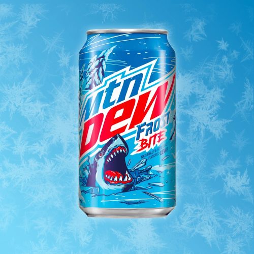 Mountain Dew Frost Bite - Dinnye citrus ízű üdítő 355 ml