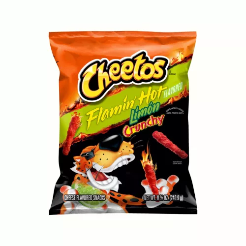 Cheetos Flamin' Hot Limón Crunchy chips 224G
