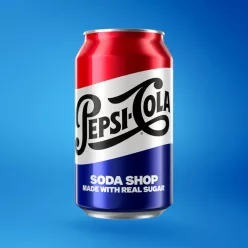 Pepsi Real Sugar - Nádcukros üdítőital 355 ml