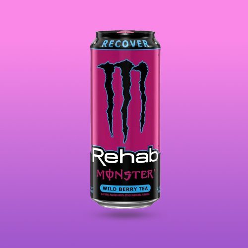 Monster Rehab Wild Berry Tea - erdei gyümölcsös energiaital 458 ml