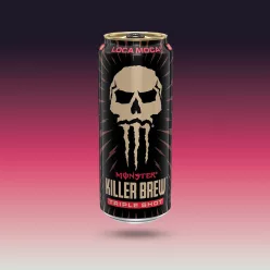   Monster Killer Brew Loca Moca - csokis kávé ízű energiaital 437 ml