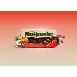 Nussknacker Mogyorós tejcsokoládé 100g