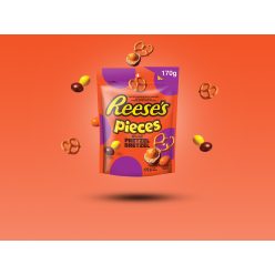   Reese's Pieces Pretzel - mogyoróvajba mártott pereces cukor drazsé 170g