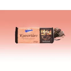 Manner Kuvertür Étcsokoládé 200g