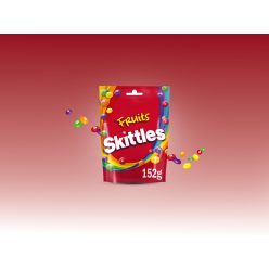 Skittles Fruits - Gyümölcs ízű cukordrazsé 152g