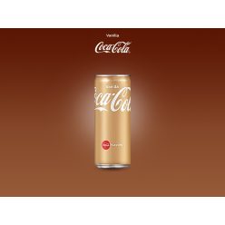Coca Cola Vanilla szénsavas üdítőital 330ml