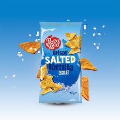   Poco Loco crispy salted tortilla chips - ropogós sós tortilla chips 450g
