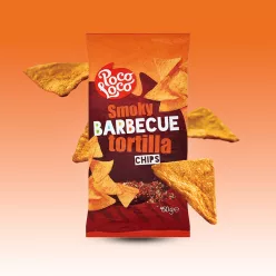   Poco Loco Smoky Bbq tortilla chips - Füstös Bbq tortilla chips 450g