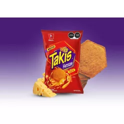  Takis Hexas Queso - Mexikói sajtos ízű csípős chips 260g