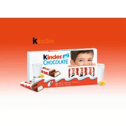 Kinder tejcsokoládé szelet 8db - 100g