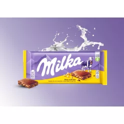 Milka Crispy rice csokoládé 100g