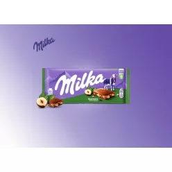 Milka Hazelnut csokoládé 100g